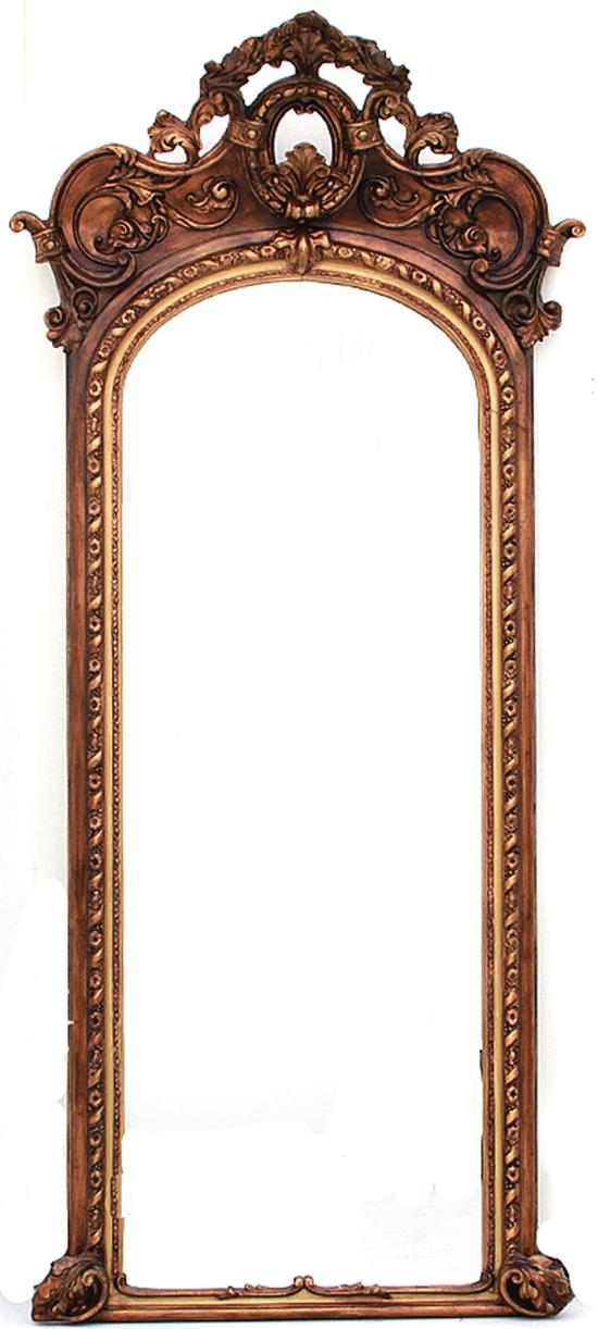 Victorian carved giltwood pier