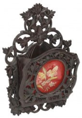VICTORIAN CARVED IVY WALL-MOUN