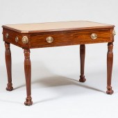 VICTORIAN CARVED MAHOGANY WRIT