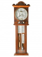 VICTORIAN CARVED OAK ADMIRAL F
