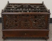 VICTORIAN CARVED ROSEWOOD CANT
