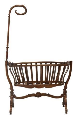 VICTORIAN CARVED WALNUT CHILD'S