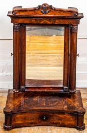 VICTORIAN CARVED WALNUT DRESSI