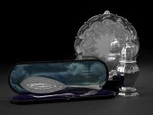 Victorian Cased Silverplate Fi