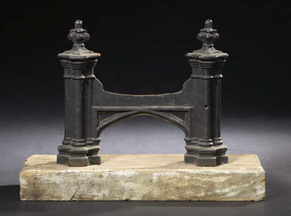 Victorian Cast-Iron Boot Scraper on