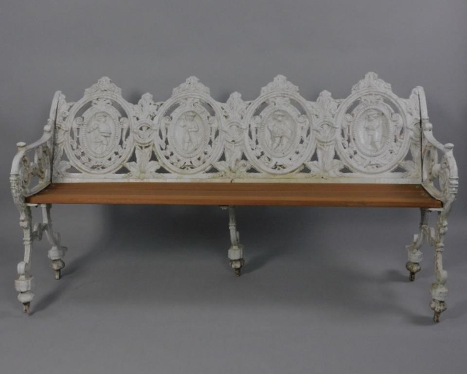 VICTORIAN CAST IRON FOUR SEASON