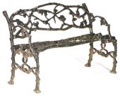 VICTORIAN CAST IRON GARDEN BEN