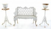 Victorian cast-iron garden ben