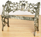 VICTORIAN CAST IRON GARDEN BEN