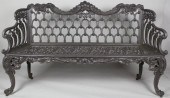 VICTORIAN CAST IRON GARDEN SET
