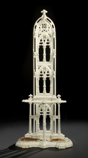 Victorian Cast-Iron Hall Tree, 