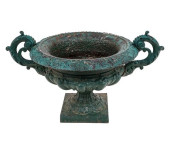 VICTORIAN CAST IRON PLANTER<br