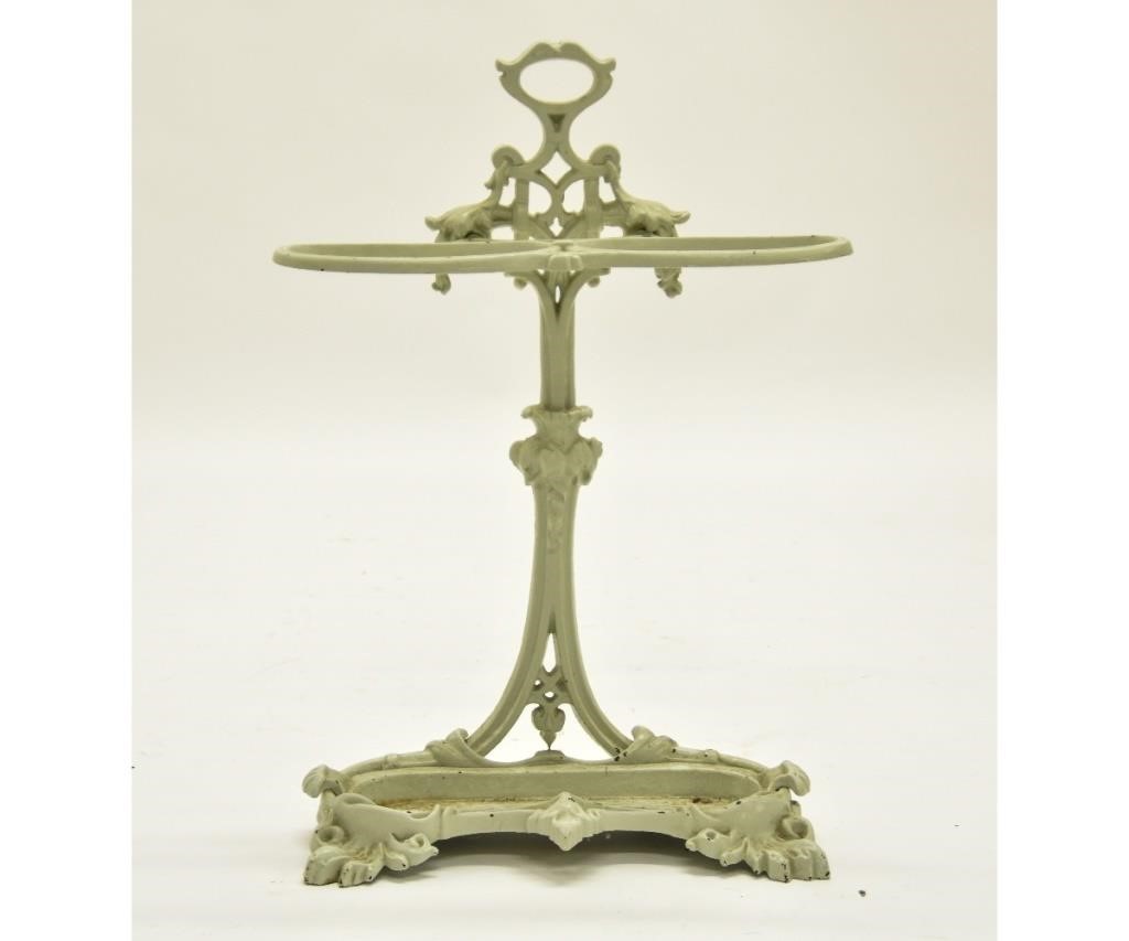 Victorian cast iron umbrella