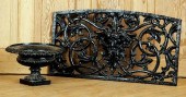VICTORIAN CAST IRON WINDOW GAT