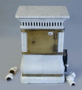 VICTORIAN CERAMIC STOVE CONVER