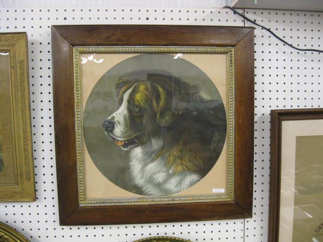 Victorian Chromolithograph of a St.