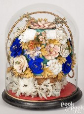 VICTORIAN CLOCHE WITH SHELLWOR