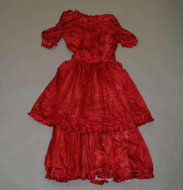 Victorian clothing; vibrant
