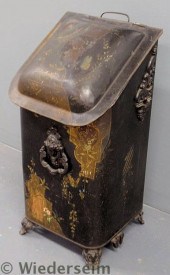 Victorian coalscuttle with Tol