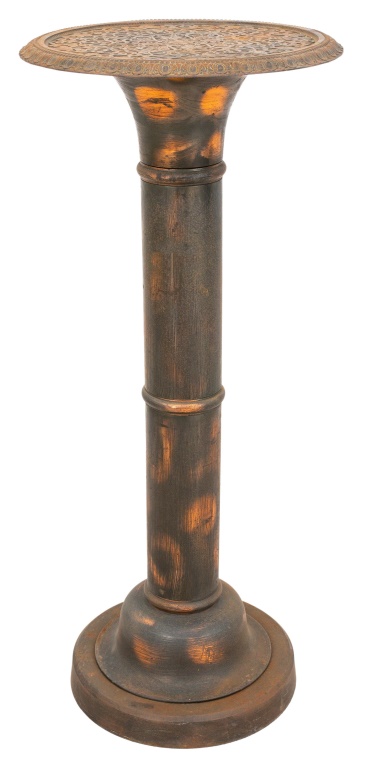 VICTORIAN COPPERED CAST IRON COLUMN