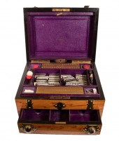 VICTORIAN COROMANDEL GAMES BOX