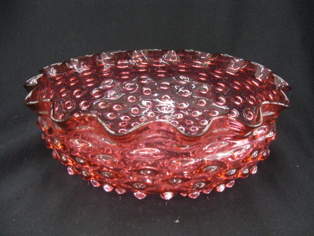 Victorian Cranberry Art Glass