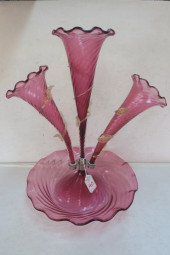 VICTORIAN CRANBERRY GLASS  EPE