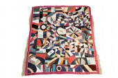 VICTORIAN CRAZY QUILT COVERLET