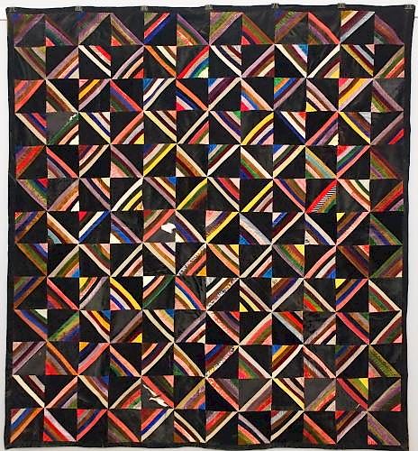 VICTORIAN CRAZY QUILT, LOG CABINA