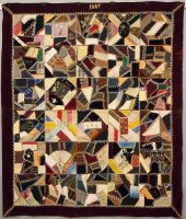 VICTORIAN CRAZY QUILTA late 19