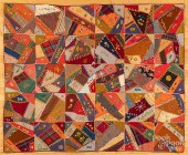 VICTORIAN CRAZY QUILTVictorian