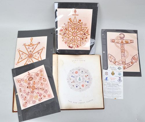 VICTORIAN CREST/MONOGRAM STAMP