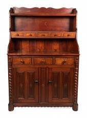 VICTORIAN CUPBOARD 19TH CENTUR
