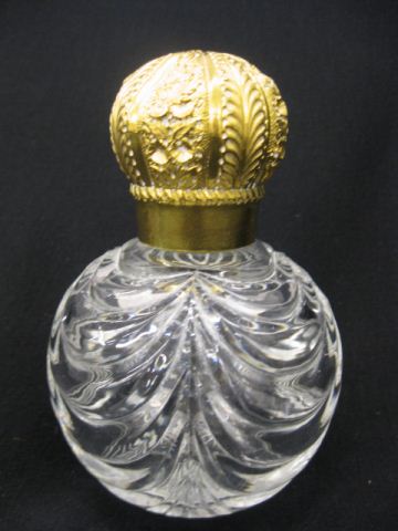 Victorian Cut Crystal & Bronze