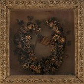 VICTORIAN DIORAMA WITH SHELLWO