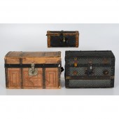 Victorian Doll Trunks Early 20