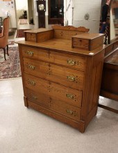 VICTORIAN EASTLAKE CHEST OF DR