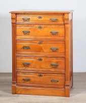 VICTORIAN EASTLAKE CHEST OF DR