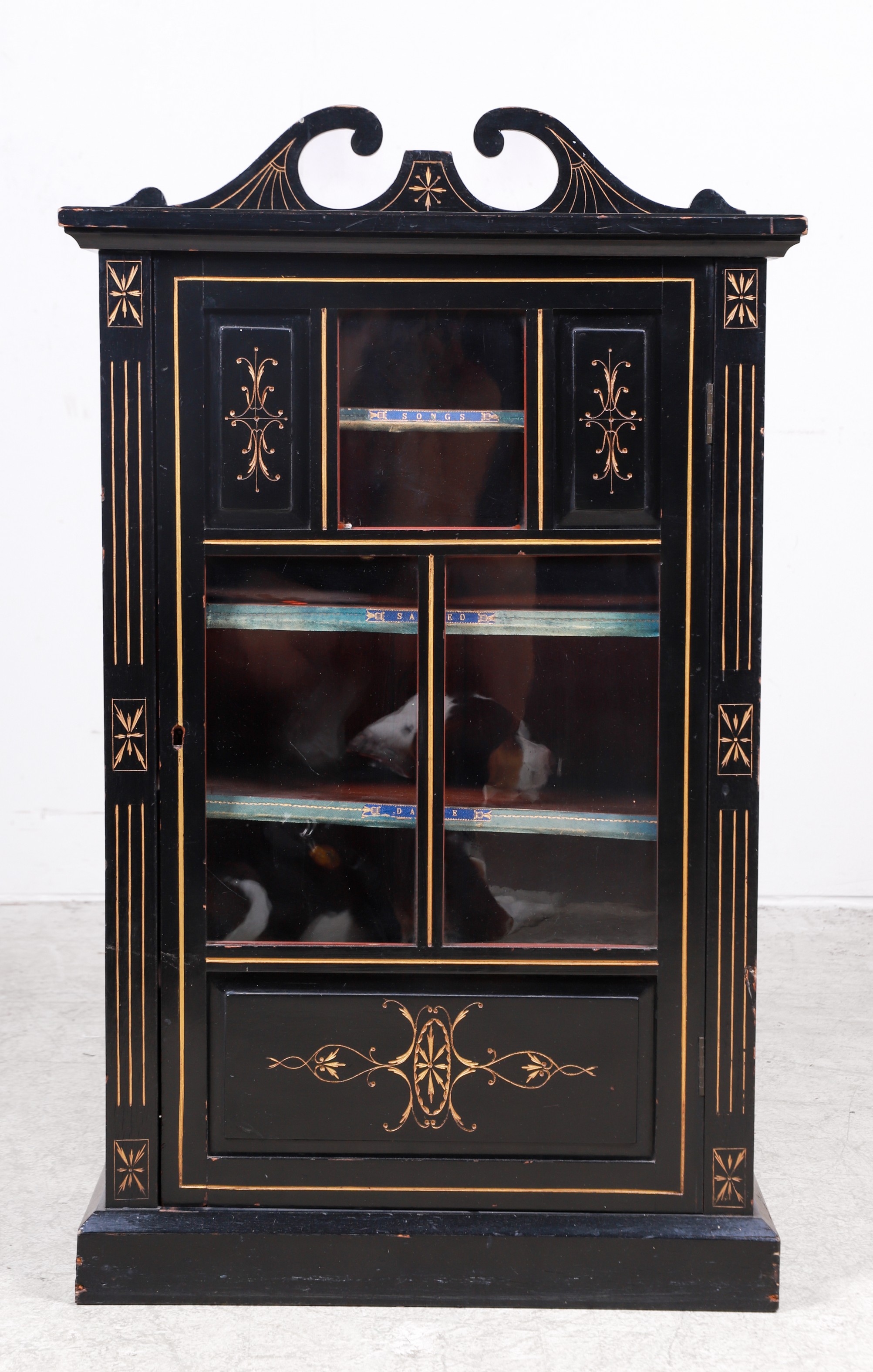 Victorian Eastlake ebonized and