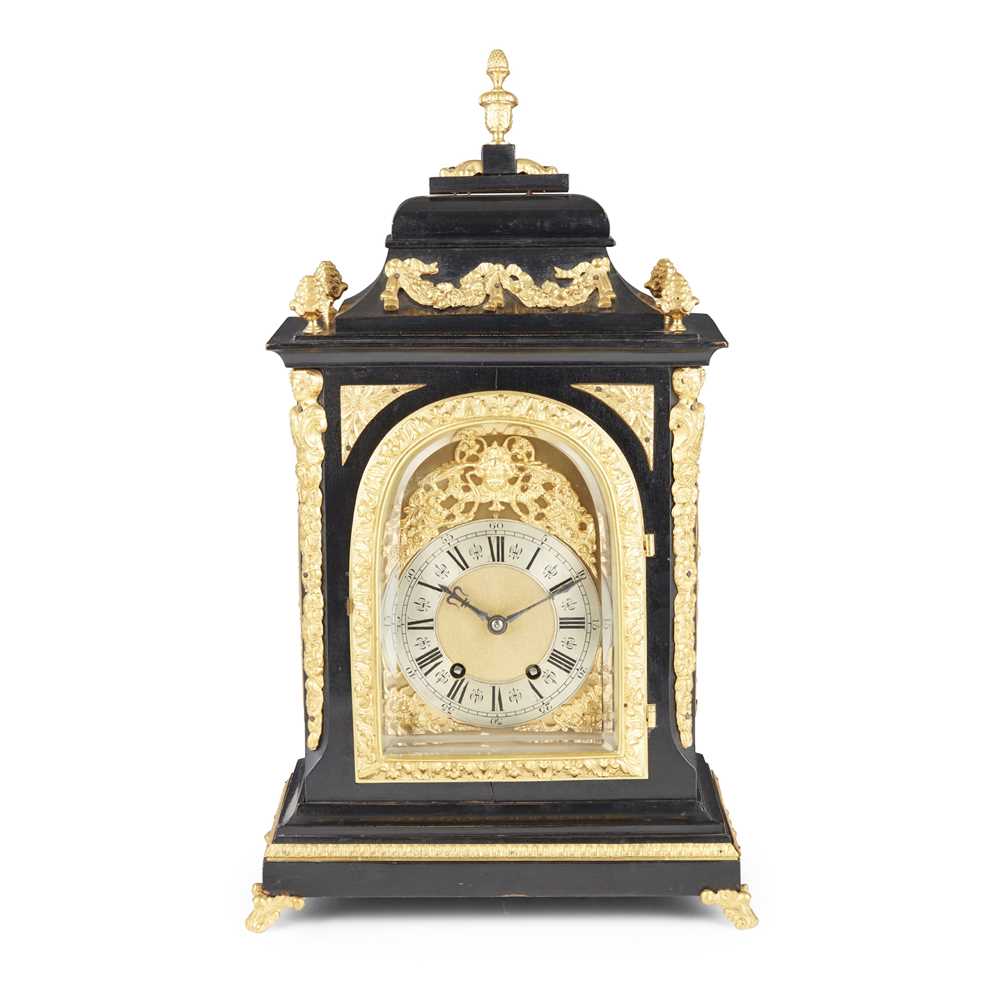 VICTORIAN EBONISED AND GILT METAL