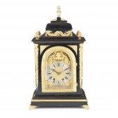 VICTORIAN EBONISED AND GILT ME