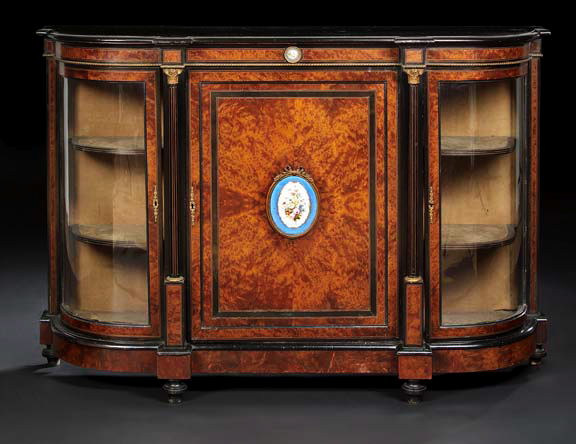 Victorian Ebonized and Walnut