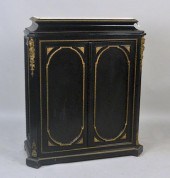 VICTORIAN EBONIZED BRONZE MOUN