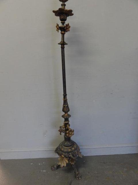 Victorian Ebonized & Gilt Iron