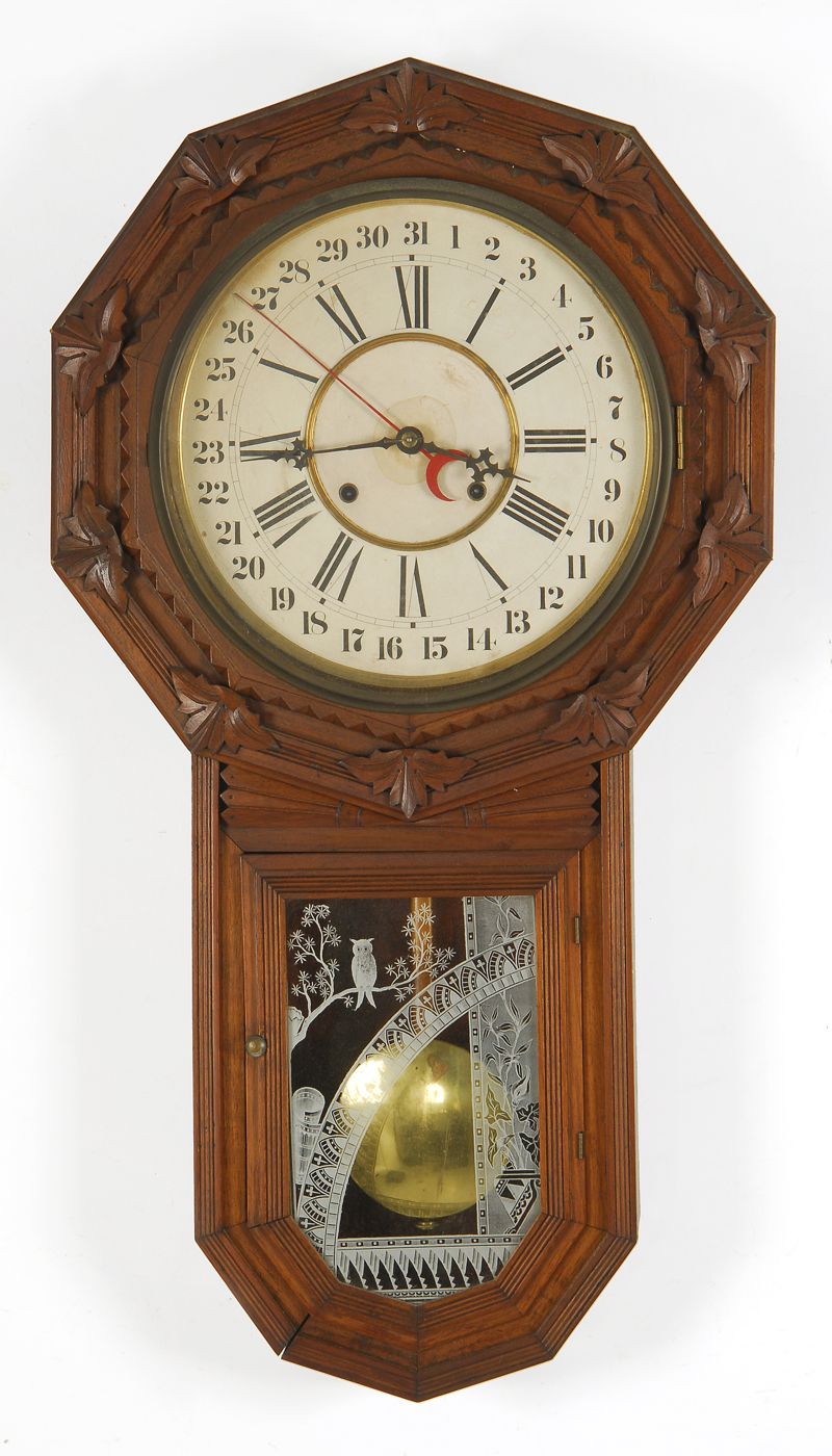 VICTORIAN EIGHT-DAY REGULATOR