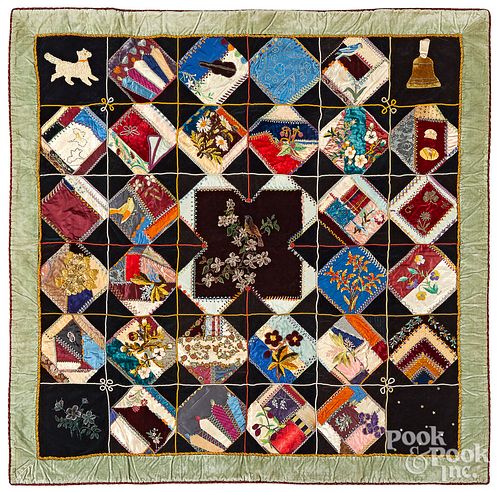VICTORIAN EMBROIDERED CRAZY