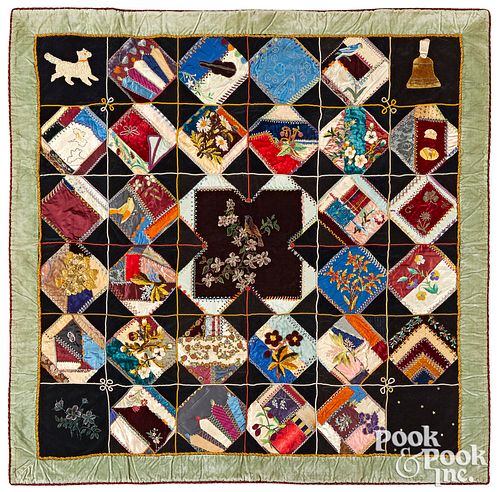 VICTORIAN EMBROIDERED CRAZY