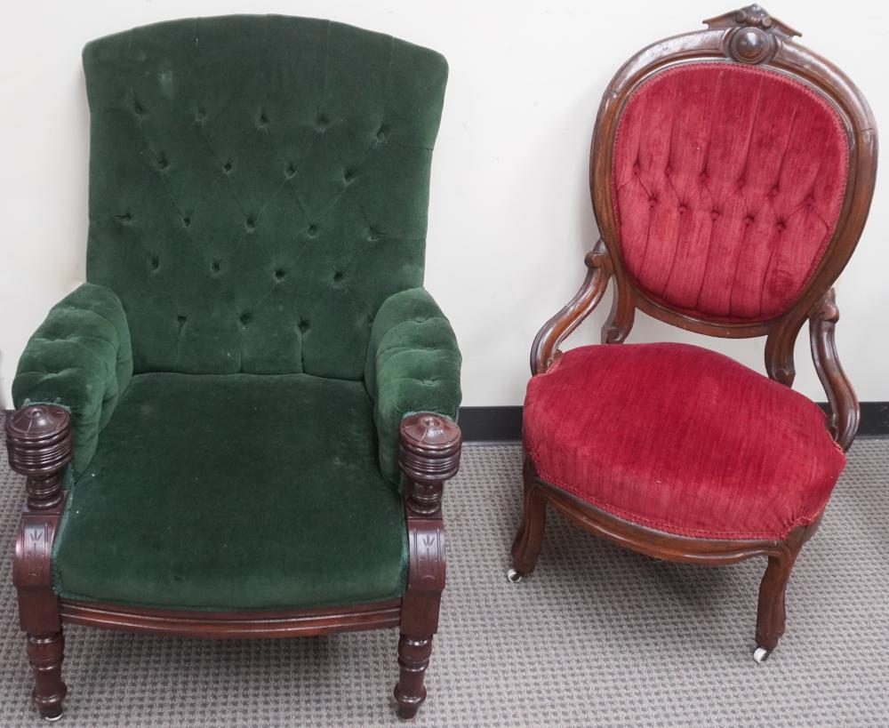 VICTORIAN EMPIRE STYLE CARVED