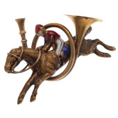 VICTORIAN ENAMEL, 14K YELLOW G