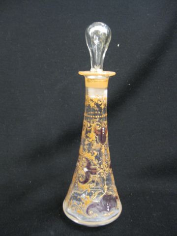 Victorian Enameled Glass Perfume